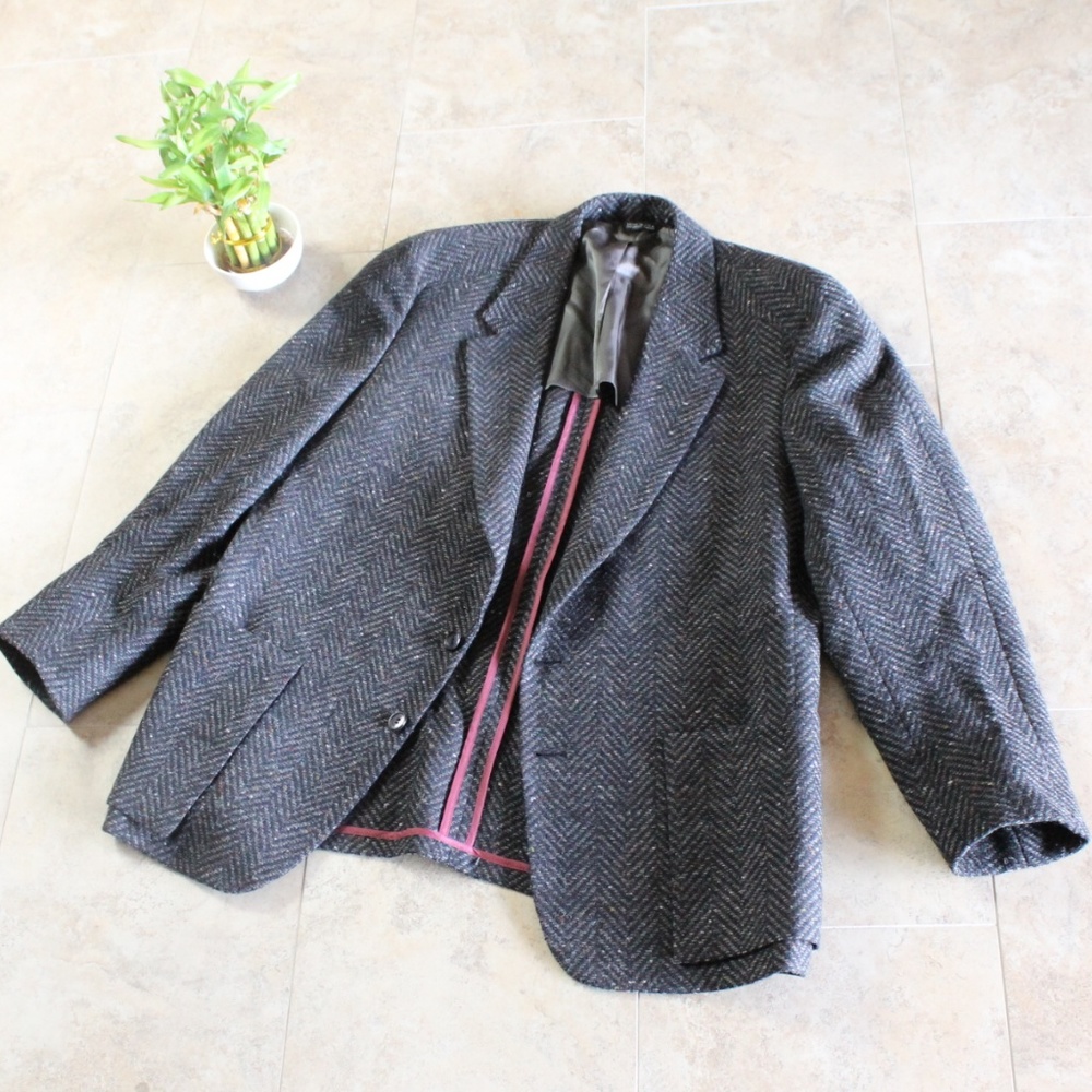 Lanvin Studio Paris Vintage Wool Blazer Jacket